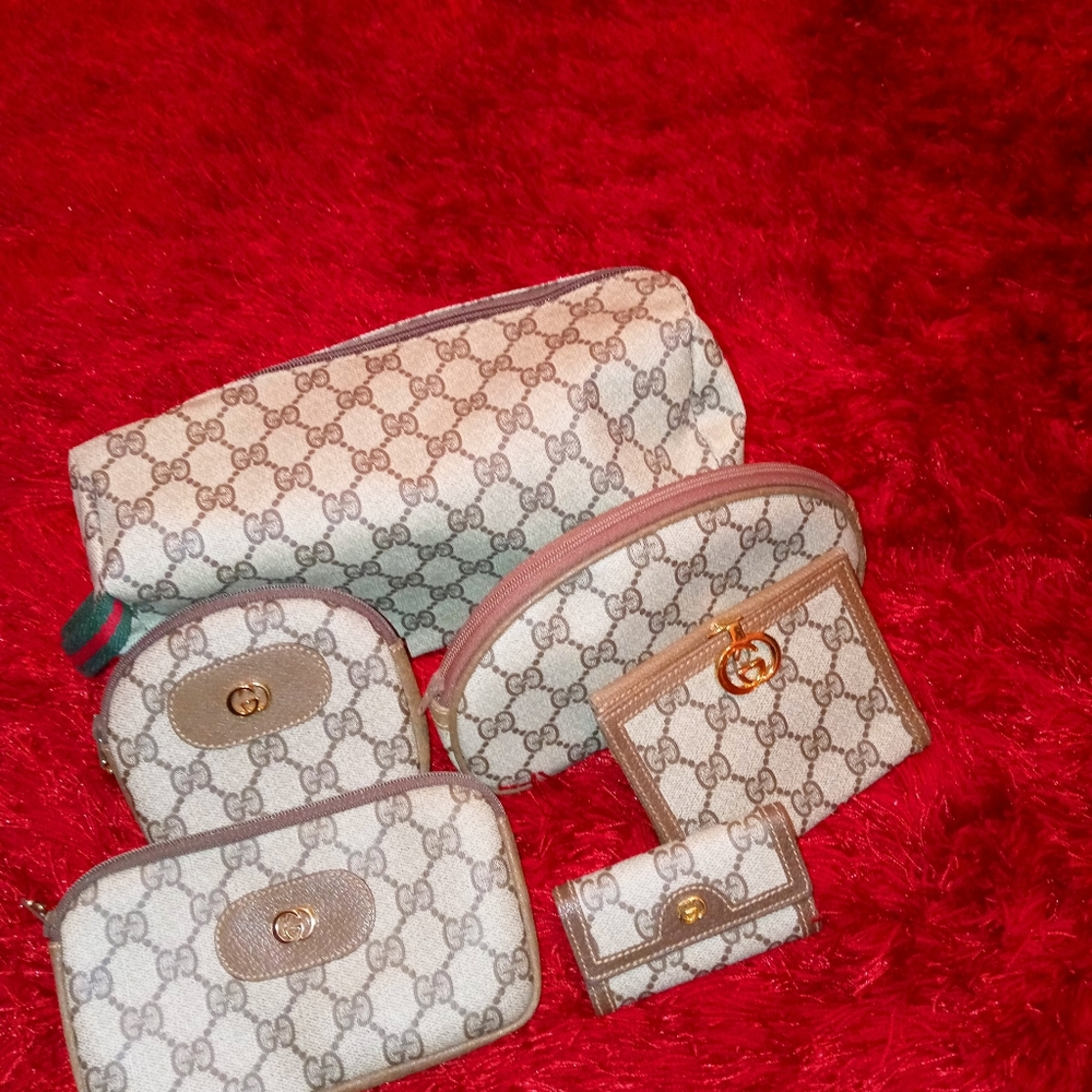 Vintage Gucci travel set